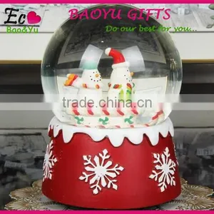 Christmas Decoration Snow Water Globe Snow Water Globe Crafts thumbnail-1