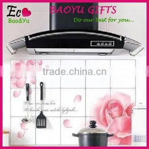 Fashion Decorative Wall Sticker , Kitchen Aluminum Foil Oil Stickers,TV Setting Post thumbnail-1