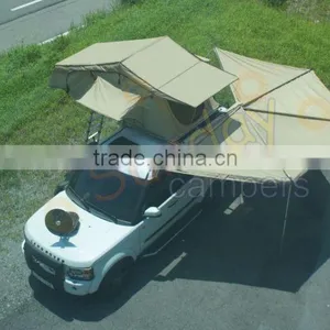 2.35mx2.15m Car Accessories Retractable Big Foxwing Awning for 4x4 thumbnail-1