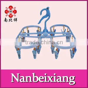 Plastic Hanging Clothes Socks Bra Underwear Drying Rack thumbnail-1