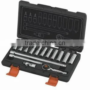 15 Pcs 3/8"household Socket Tool Set thumbnail-1