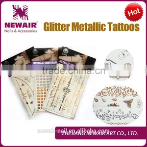 New 2016 Hot-sale Metallic Flash Tattoos thumbnail-1