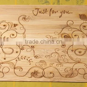 Wooden Laser Etched Greeting Card Handmade thumbnail-1