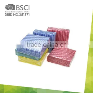 House Keeping Cleaning Wipes/ Cleaning Fabric Cheap Dish Washing Cloth High Quality Disposable Nonwoven Cotton Washing Cloths thumbnail-1