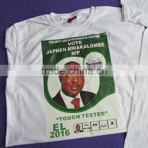 1 Dollar Cheap Polyester Elestion T-shirt thumbnail-5