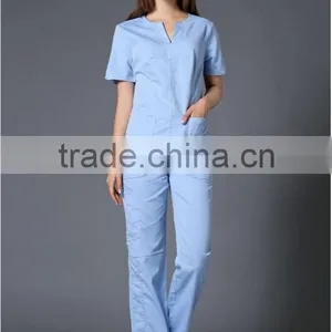 2016 Chinese Factory Competitive Price Wholesale Hospital Clothing Nurse Uniform thumbnail-1