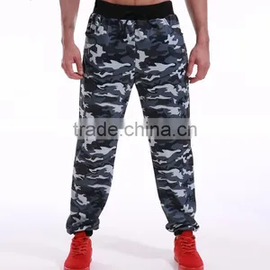 2016 Latest Design Best Quality Cut and Sew Jogger Sweatpants Blank Custom Joggers With Zippers Online Store thumbnail-2