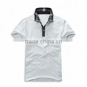 Fashionable Polo T-shirt With High Quality, Made of Cotton and Spandex, Ideal for Men thumbnail-1