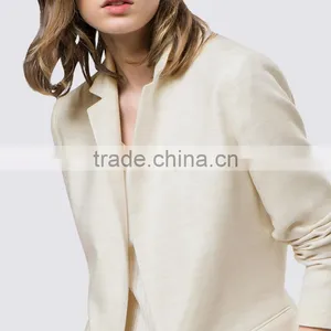 Custom Logo Ladies White Formal Pant Suits thumbnail-5