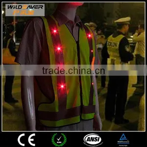 Mens Jackets Reflective Led Security Uniform for Guard thumbnail-1