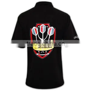 Factory Cotton Men's Short-Sleeve Polo Shirt 100% Cotton Black Color thumbnail-3