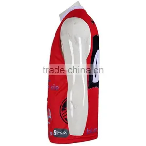 BSCI/ISO9001 Factory Dry Fit Breathable Fabric Italy Sublimation Ink Hotsale Cheap Custom What Are Sublimated Jerseys thumbnail-4