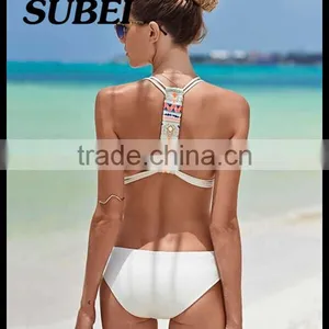 One-Piece New Black White Lady Fashion Swimwear thumbnail-3
