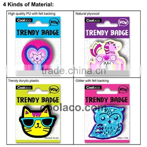 PU and Felt Pin Badge Sports Meet Badges thumbnail-3