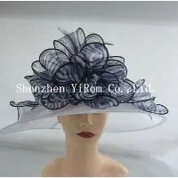 YRLS14120 Organza Hat,church Hat,dress Hat thumbnail-1