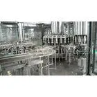 Automatic Electric Tea Drink Filling Machine , Hot Beverage Filling Plant 12 - 50 Head thumbnail-1