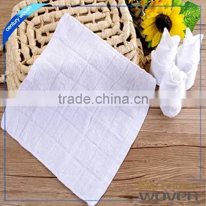 Convenient Airline Usage Logo Print White Cotton Towels thumbnail-3