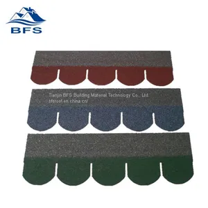 Fish Scale Shape Asphalt Roof Shingle thumbnail-1