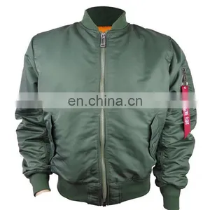 Cheap Outdoor OEM Dark Green Winter Jacket for Man thumbnail-1