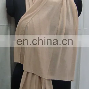 Knitted Cashmere Shawl,plain Knitted Pashmina Shawls thumbnail-1