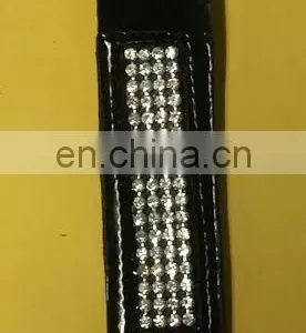 Patent Leather Boot Clips With Blings thumbnail-1