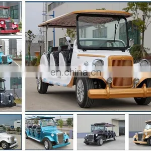 Eight Seat Classic Car Electric Golf Car thumbnail-4