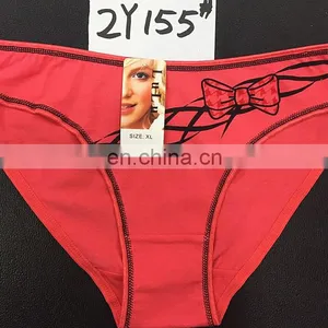 Hot Sell Sexy Women Briefs Cotton Butterfly Bowtie Printing thumbnail-1