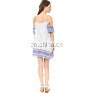Hot Selling Open Shoulder Sexy Ladies One Piece Dress thumbnail-5