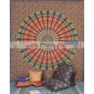 Bohemian Indian Mandala Tapestry Beach Tapestry thumbnail-1