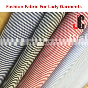 2016 NEW Y/DYED COTTON NYLON SPAN POPLIN STRIPE FABRIC thumbnail-2