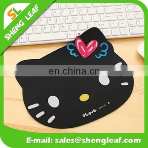 Custom Hello Kitty Logo Promotion Nature Rubber Mouse Pad thumbnail-1