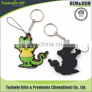 Customized Cute , Fashion Cartoon Keychain / Soft 3D Pvc Keychain / Rubber Key Chain thumbnail-1
