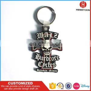 Hot Selling ! Disney Audited Factory Plastic Rubber Soft 3d PVC Keychains thumbnail-1