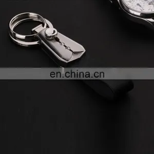 2016 New Design Push Button Leather Key Chains With Decorative Rhinestones thumbnail-1