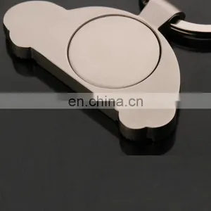 Metal Car Shape Shopping Cart Coins Keychain thumbnail-3