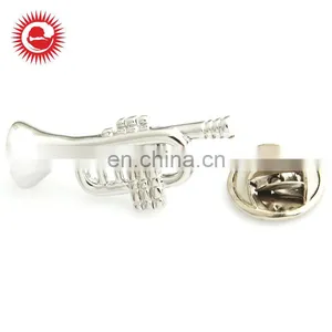 China Manufacturer Wholesale Flower Lapel Pins Flower thumbnail-1
