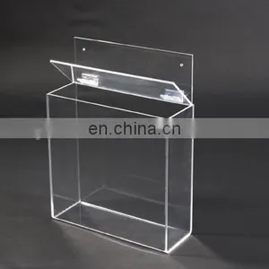 Wall Mounted Clear Acrylic Display Storage Box Acrylic Case thumbnail-2
