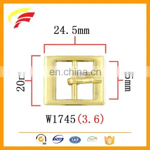 Zinc Alloy Metal Tri-glide Adjustable Strap Pin Buckle for Bag thumbnail-1