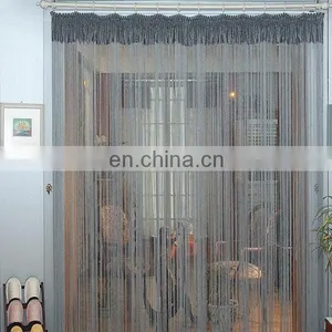 Modern Metallic Fringe String Curtain thumbnail-1