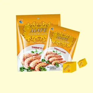 Mafe Mix Seasoning 4g Halal Shrimp Flavour Bouillon Cube Stock Cube thumbnail-1