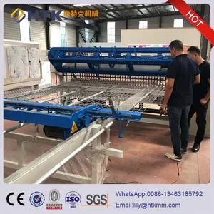 Automatic 3-6mm Welding Wire Mesh in Roll or Panel Machine thumbnail-3