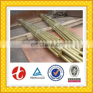 Hot Polished Surface CuZn10 CuZn37 Brass Pipe / Brass Tubing thumbnail-6