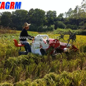 Agricultural Professional Supplier Mini Combine Wheat Harvester / Rice Harvester in Nigeria thumbnail-3
