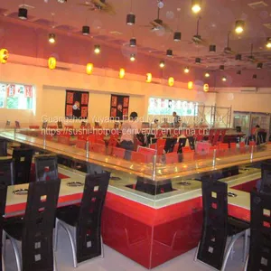 Four Seasons Hot Pot Restaurant Conveyor Belt System thumbnail-1