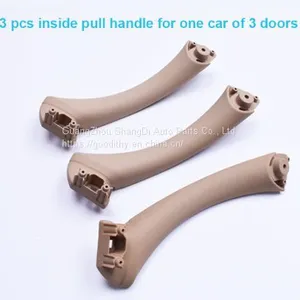 Inner Door Pull Handle Cover Trim Gray Beige Black Left Right For BMW 3 Series E90 E91 E92 316 318 320 325 328i thumbnail-2