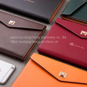 2020 New 6 Ring Bind Notebook Custom a5 Planner Kraft Diary Calendar Card Holder Logo Printing Notebook thumbnail-5