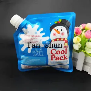 Domestic Ice Bag/drop Resistance/freezing Resistance -30 ℃ Edible/ice Nozzle Bag Sealed Aluminum Foil Bags on Three Sides thumbnail-4