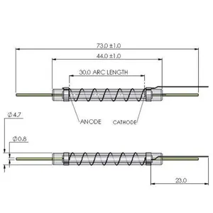 Arc Lamp 250 Watt Luminous Top White Light Metal Block Collection Power Lighting Xenon IPL thumbnail-3