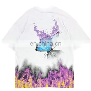 DiZNEW OEM Streetwear 100% Cotton Slim Fit t Shirt Men Custom Printed Graphic T-shirt thumbnail-2