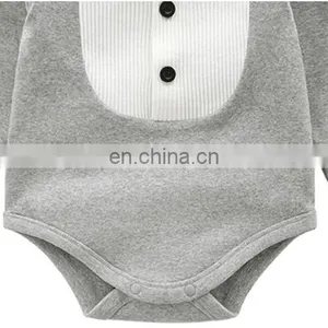 Multi Colors Warm Baby Rompers Unisex Long Sleeve Knitted Baby Jumpsuit thumbnail-5